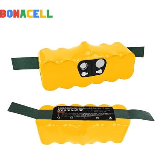 Bonacell Replacement 14.4V 3800mAh Battery for iRobot Roomba 500 600 700 800 Series Vacuum Cleaner iRobots 785 530 560 650