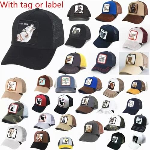 GOORIN BROS COCK Baseball Cap Animal Embroidery Anime Cute Embroidery Summer Mesh Mens Ms. Outdoor Sunshade hats-A5