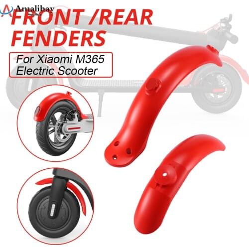 Electric Scooter Mudguard for Xiaomi M365 Pro Durable Anti-Wear Front Rear Mud Fender Guardabarros for Xiaomi M365