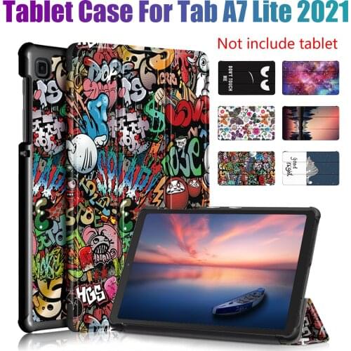 Tablet Case for Samsung Tab A7 Lite 2021 8.7Inch T220 T225 Flip Case PU Leather Case Tablet Stand for Office