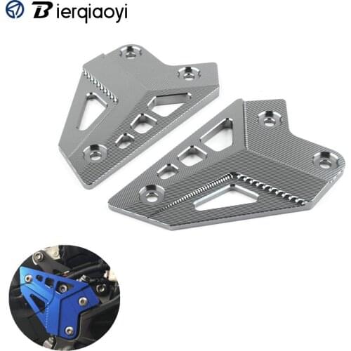 Z900 Motorcycle Accessories For Kawasaki Z900 2017 Z 900 Parts CNC Footrest Pedal Cover foot pegs Heel Plates Guard Protector