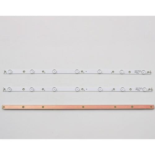New 1set=3PCS 7LED 620mm LED backlight strip for KDL-32R330D 32PHS5301 32PFS5501 LB32080 V0 E465853 E349376 TPT315B5