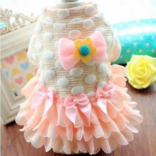 New Ladies Style Pet Dog Dress Good Quality dog clothes Very Very nice