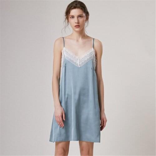 Kimono sexy nightgown female summer thin rayon nightdress suspenders short skirt lace temptation home skirt pijamas women new