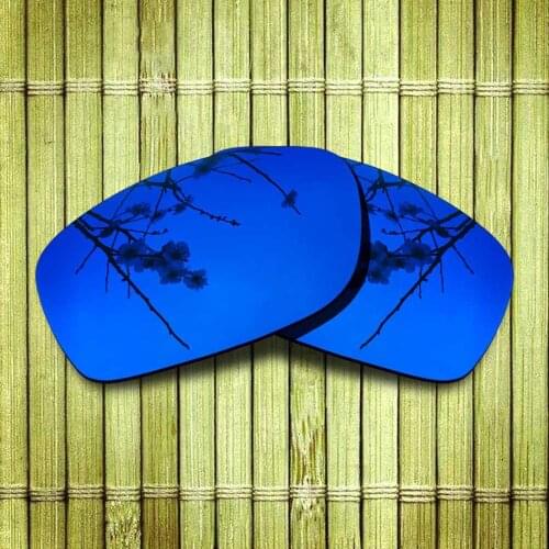 Polarized Replacement Lense For-Oakley Fives Squared Sunglasses Frame True Color Mirrored Coating - Violet Options