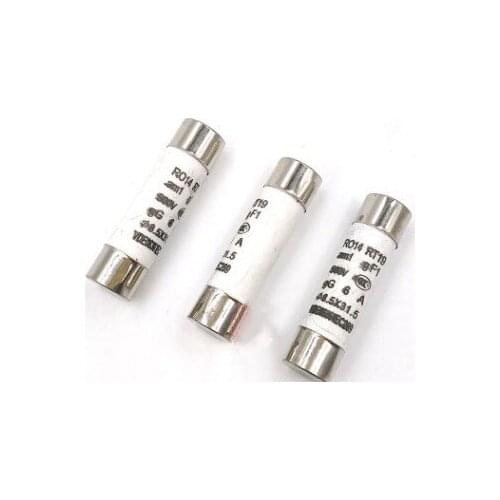 Fuses: R014 RT19 am1 6A 500V 8.5*31.5 / RO14 RT19 am1 1A 2A 3A 4A 5A 8A 10A 16A 20A 500V 8.5*31.5