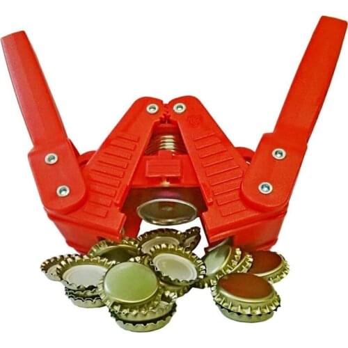 Manual Bottle Capper With 100pcs Beer Caps, Crown Capper, Bottle Sealer For Home Brew Beer Making Or Glass Bottle