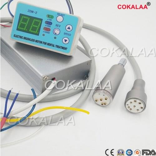 Dental unit built-in Brushless Electric Micro motor Cord FIT NSK NLX NANO inner water spray with fiber optic type