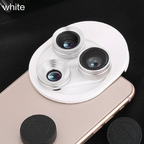 3in1 Universal Rotary Mobile Phone Lens Wide Macro fish eye Smartphone Lens Camera For iphone Samsung Huawei Any Cellphone