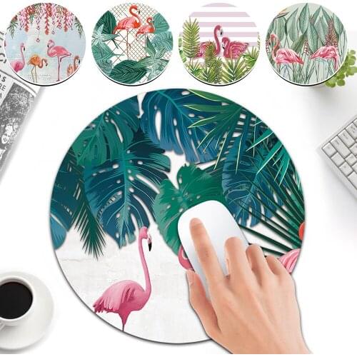 Pu Leather Keyboards Waterproof Flamingo Mouse Pad High Quality Mouse Pad Gaming Mouse Mat Mice Computer Office