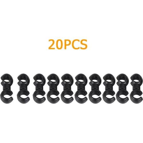 Pipe hub buckle S Shaped Clips Brake hose S buckle Fittings Plastic High quality