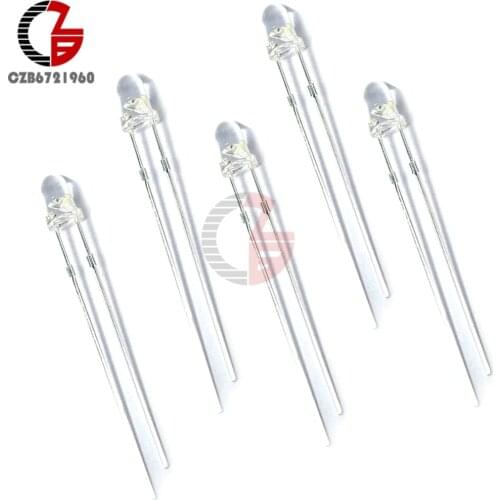 100Pcs 3mm 940nm IR infrared LED Lamp Wholesale