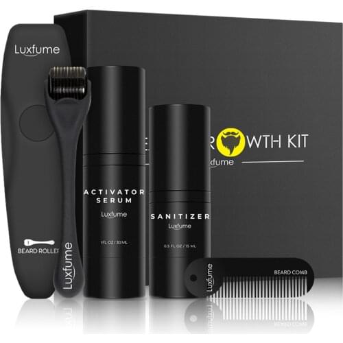 4pcs/set Beard Growth Kit