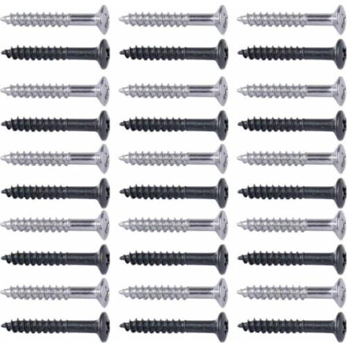 50pcs/pack 17.6x2.4mm electric guitar pickup frame screws
