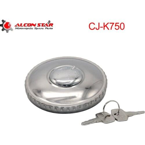 Alconstar- CJ-K750 Retro Motorcycle Fuel Tank Lock Cover with Key Protect For BMW R50 R1 R12 R71 R72 Ural M72 K750 CJ-K750