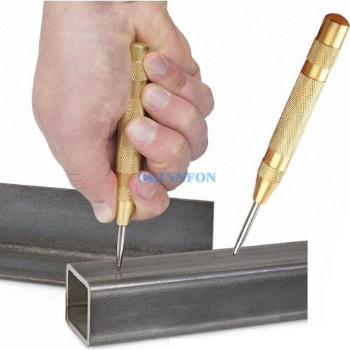 DHL 100PCS 5'' Automatic Center Pin Punch Spring Loaded Marking Starting Holes Tool