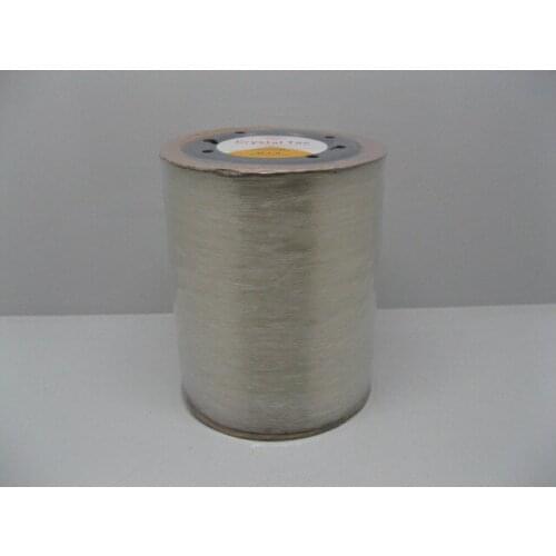 Free Shipping 1Roll 800 Meters Clear Crystal Stretch Elastic Cord 1mm Dia. Jewelley Finding DIY Wire Thread