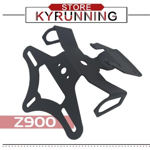 For z900 Z 900 2020 2019 2018 2017 Motorcycle Registration License Plate Frame Holder Bracket Tail Tidy Support