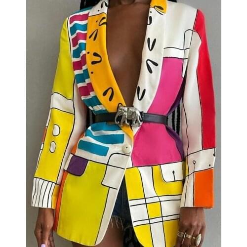 Женские пиджаки блейзеры Eyegemix China At AliExpress