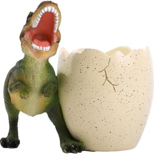 Creative 3D Dinosaur Pen Holder Cartoon Dinosaur-shaped Stationery Storage Holder Great Giveaway Choice Office Supplies