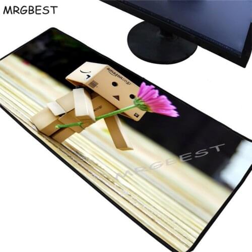 MRGBEST My Favorite Pink Flower Keyboard Rubber Game Mouse Pad Desktop Pads Free Shipping Large Mousepad Mat Lock Edge