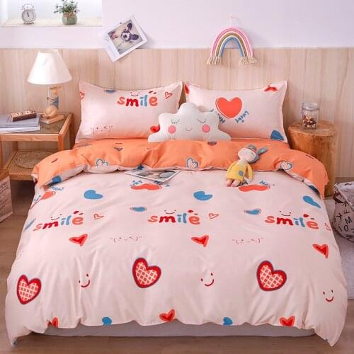 Bedding Set 2 People Bed Adornment Set of Sheets Euro Bed Linen Pastel Underwear Duvet Cover 240x220 Bedspread for The Bed