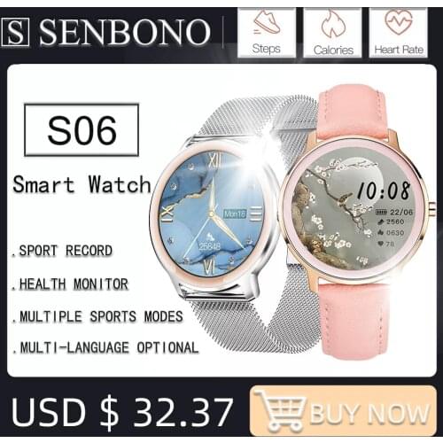 SENBONO Bluetooth Watch