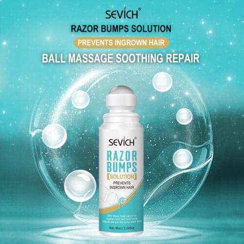Sevich Natural Plant 90ml Hair Removal Cream Razor Bump Stopper Ingrown Hairs treatment After Shave Repair dark spot Serum