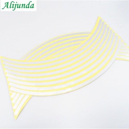 Car sticker 18 inch 5 color reflective motorcycle accessories FOR Geely Vision SC7 MK CK Cross Gleagle SC7 Englon SC3 SC5