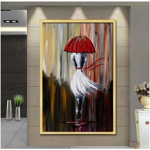 Handmade thick knife high quality Modern Abstract Fine Artwork Canvas Decor Alec Monopoly Banksy arts Bedroom artwork Wall Oil