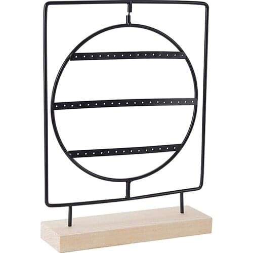 Jewelry Display Storage Rack Rotatable Earrings Holder Bracelet Storage Shelf Jewelry Display Holder Ear Stud Stand