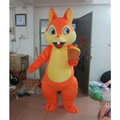 Squirrel Mascot Costume Suits Adult Halloween Cosplay Party Game Dress Outfits U Handmade Interesting Cartoon Character Clothing