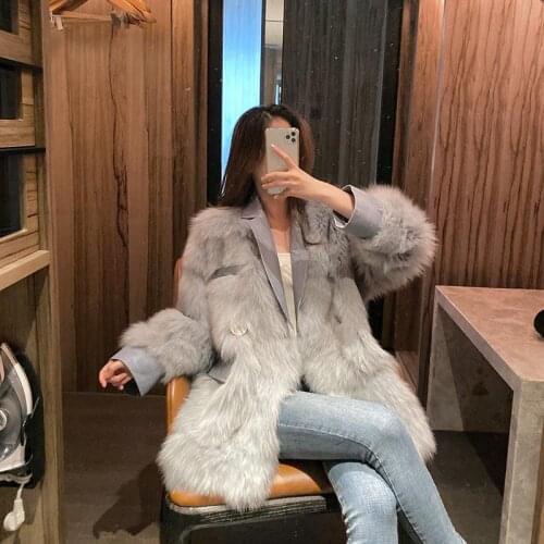 Winter fur fur fur one fur water velvet lamb plush sheep cut sheep wool lamb coat female winter