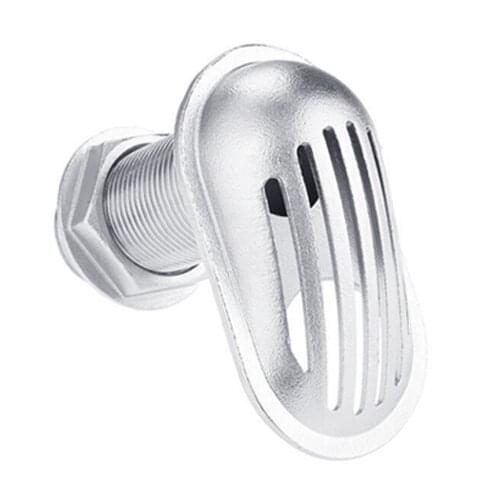 1x 19mm Stainless Steel 316 Boat Intake Strainer Thread Thru-Hull Pump Hose Fitting Water Outlet Hose Pipe Marine Accessories