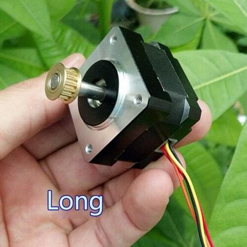 1pcs 14 Stepper Motor Double ball bearing with 4-lead Frame 35mm 0.4N.cm 35mm Length Stepping Motor
