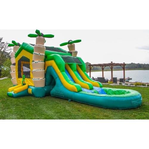 2016 Factory direct sales Inflatable slides,Inflatable castle.Castle combination slide. KYB-165