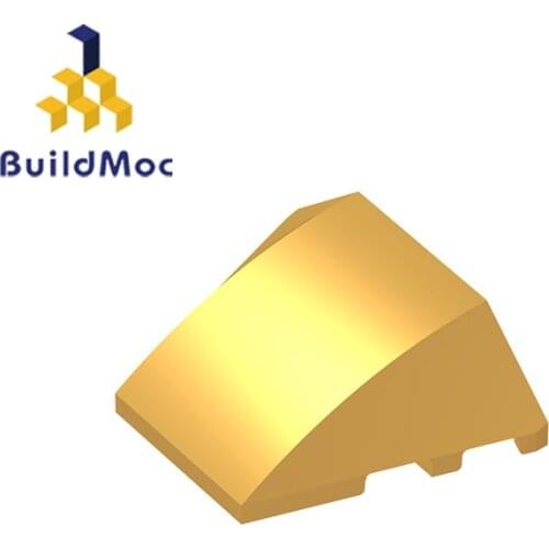 BuildMOC Compatible Assembles Particles 64225 4x3 For Building Blocks Parts DIY LOGO Educational Cre