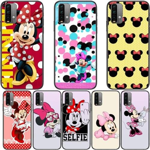 Minnie Mouse and Mickey Phone Case For XiaoMi Redmi 11 lite 9C 8A 7A Pro 10T 5G Anime Cover Mi 10 Ultra Poco M3 X3 NFC 8 SE cove