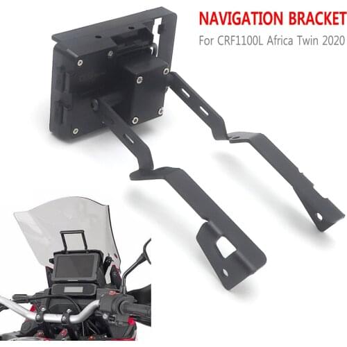Phone GPS Navigaton Bracket Wireless Charging For HONDA CRF1100L CRF 1000L Africa Twin CRF 1100 L 2020 Motorcycle Stand Holder