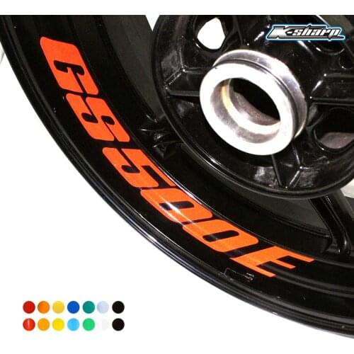 Motorcycle Wheel Sticker Decal Reflective Rim Bike Motorcycle Suitable for SUZUKI GS500E GS 500E GS500 E