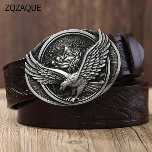 New Fashion Black Buckle Belts For Men Casual All-match Jeans Straps Males Business Waistbands True Leather Girdle Cinto YJ10-2