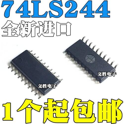 New and original SN74LS244NSR 74LS244 5.2MM SOP20 Logic chip driver, absorbing patch 5.2 MM SOP20, logic devices digital logic