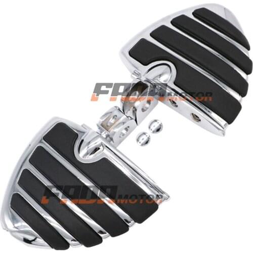 Front Foot Pegs Footrest for Kawasaki Ninja 250R EX300 650 ZX-6R 7R 9R 10R 11 12R 14R ZZR1400 Concours 1400GTR Z1000 00+ (099)