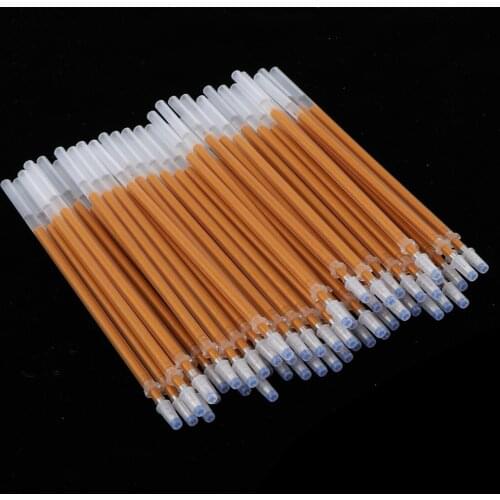 50pcs Gold Refills Gel Pen Painting Coloring School Supplies 0.7mm