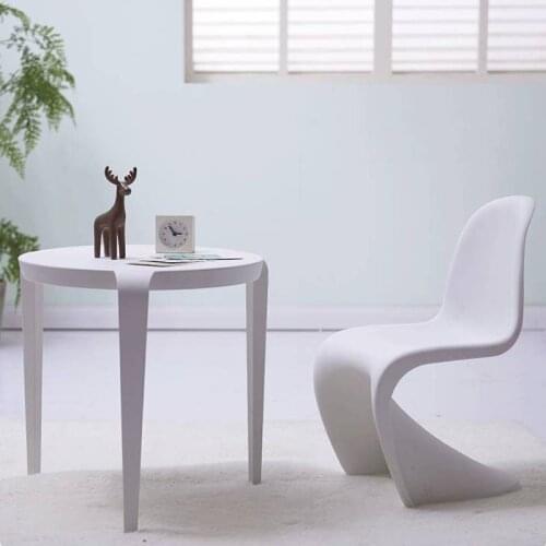 Стулья для столовой Children S - type Plastic Dining Chair Furniture Personality Contracted Chairs Silla De Comer Para Bebe