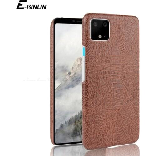 Snake Skin Crocodile Texture Leather Phone Case For Google Pixel 5 4a 5G 4 3a 3 2 XL 4XL 3aXL 3XL Hard PC Ultra Slim Back Cover