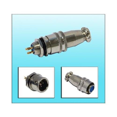 1pc XS8 8mm 2pins 3pins 4pins Round Male Female Socket Spring Quick Connector Aviation Plug