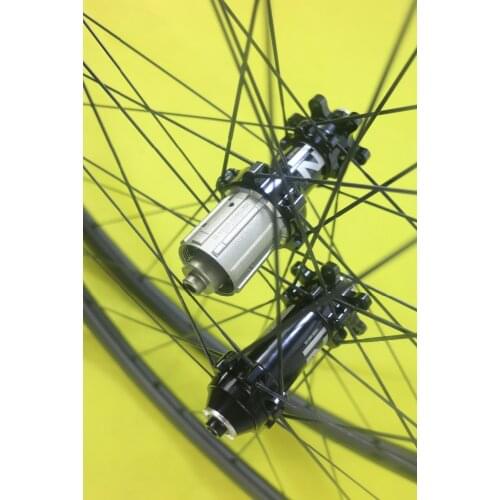 1295g 38mm tubular road disc cyclocross CX bike carbon wheelset U shape 25mm wide D411SB qr 12mm 15mm D412SB 142mm disk wheels