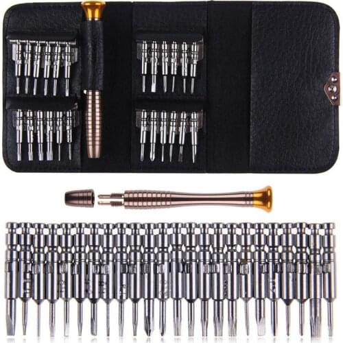 25in1 Wallet Pocket Precision multitool Magnetic Screwdriver for glasses Camera Watch Laptop iPhone Samsung Smart Phone