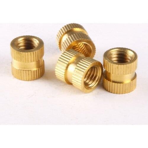 30PCS Copper Inserts / Embedded Copper Pieces / Cylinder Knurled Nuts M5*7*5/6....20 GB809
